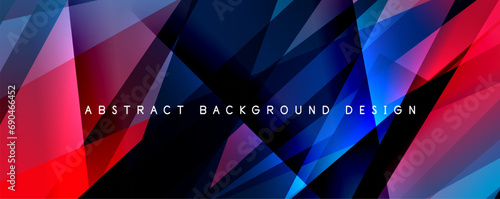 Breaking Glass Background, Kaleidoscope effect. Transparent Straight Lines. Dynamic Light Rays effect. Vector Illustration For Wallpaper, Banner, Background, Card, Book Illustration, landing page