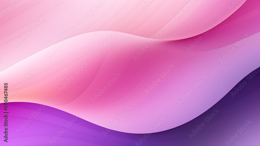 A pink and purple wavy lines, Banner. Color gradient. Template A pink and purple wavy lines, Banner. Color gradient. Template