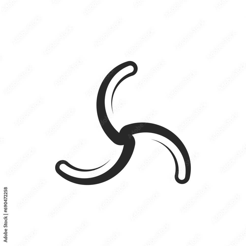 Fan icon vector Fan icon vector