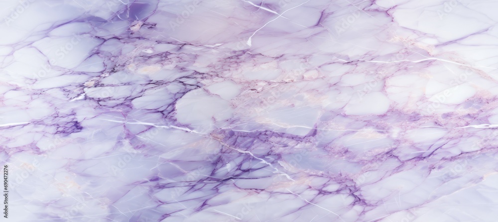 Naklejka premium Abstract marble stone texture background. White violet colors. Generative AI technology.