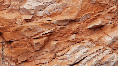 Background image of a rock texture of brown, orange, red and dark black with cracks. rough mountain surface Granite background. Nature. For design,stone wall,stone background.