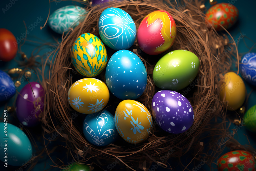 easter card, easter bunny with eggs, easter eggs and flowers, easter eggs in a basket, easter eggs and flowers on a white background, easter wall paper and background for social media easter card, easter bunny with eggs, easter eggs and flowers, easter eggs in a basket, easter eggs and flowers on a white background, easter wall paper and background for social media
