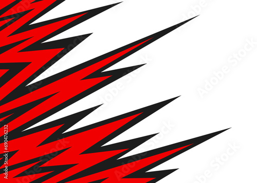 Abstract background with sharp arrow line pattern and with some copy space area