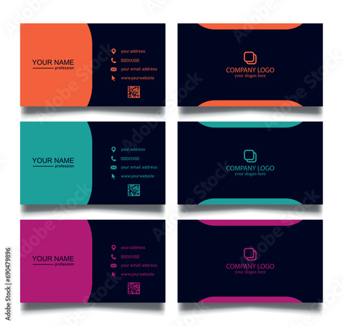 minimal stationary personal business card. luxury premium brand identity card. minimalist colourful company identity. simple minimal stationary, corporate company card. personal, manager card.