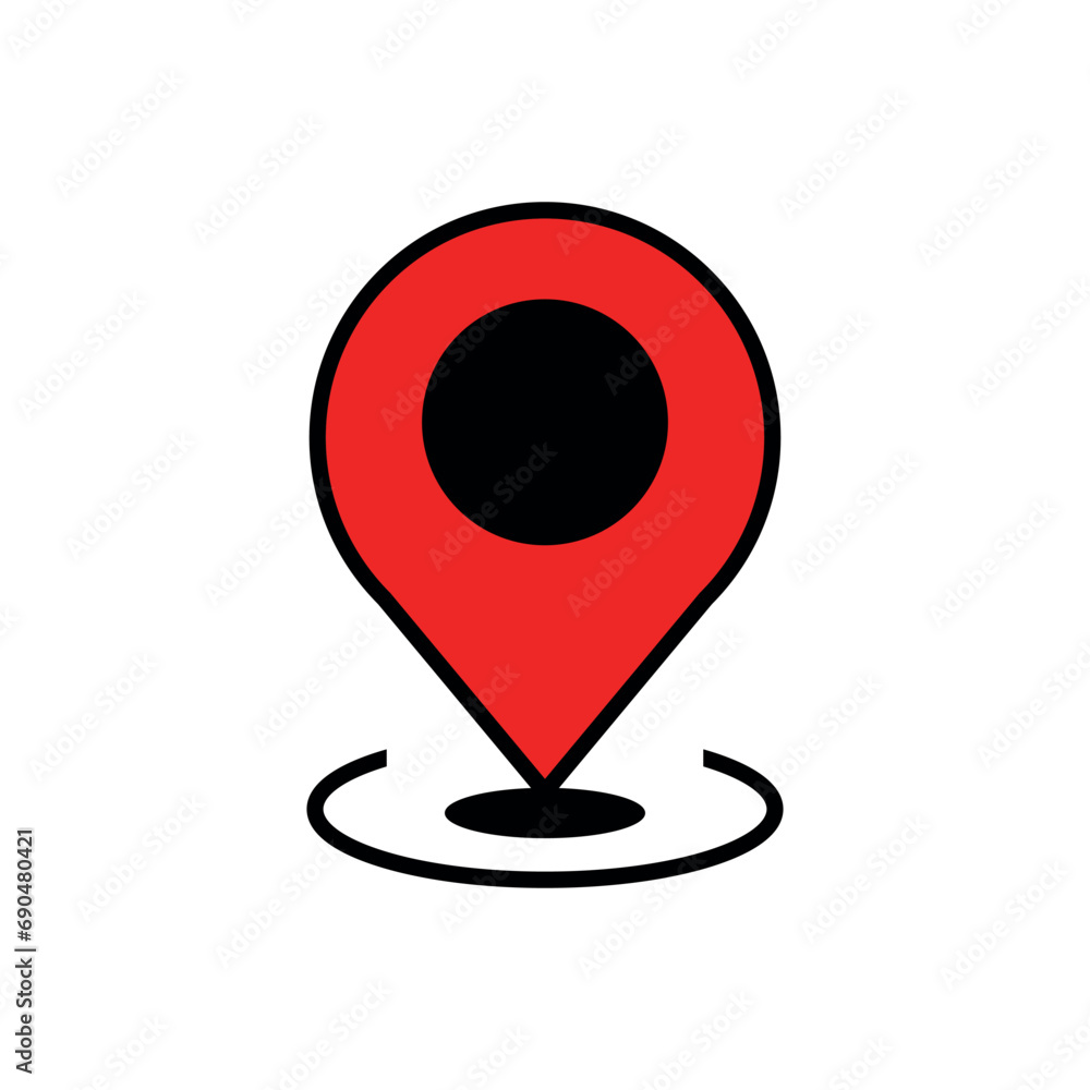 minimal Set of map pin location icons vector icon of simple forms of point of location Location pin icon. Map pin place marker. map pin icon flat vector illustration design. minimal Set of map pin location icons vector icon of simple forms of point of location Location pin icon. Map pin place marker. map pin icon flat vector illustration design.