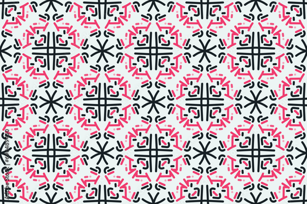 arabic pattern. balack, pink and white background with Arabic ornaments. Patterns, backgrounds and wallpapers for your design. Textile ornament. Vector illustration. arabic pattern. balack, pink and white background with Arabic ornaments. Patterns, backgrounds and wallpapers for your design. Textile ornament. Vector illustration.