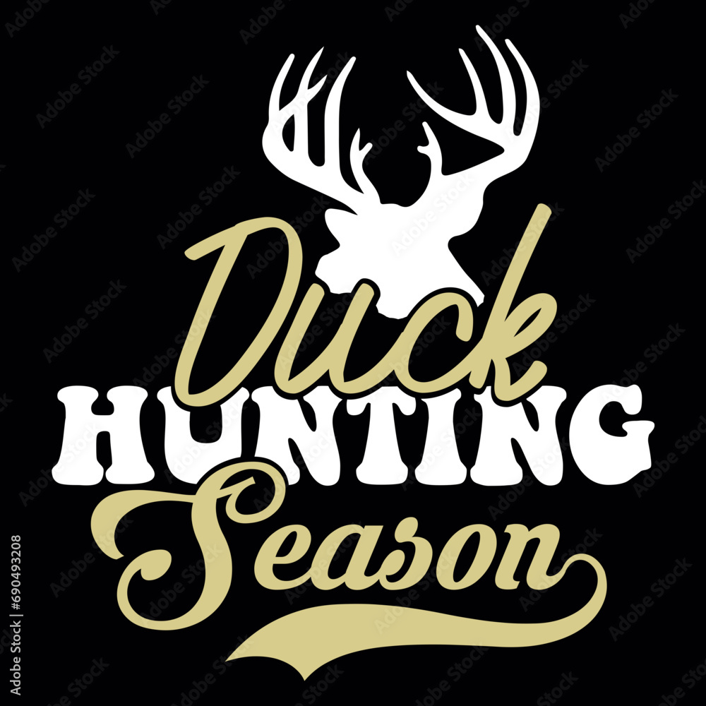 duck hunting season svg