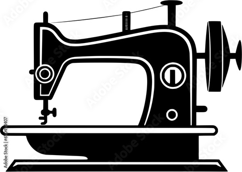 Handcraft Embroidery Sewing Machine Vintage Icon