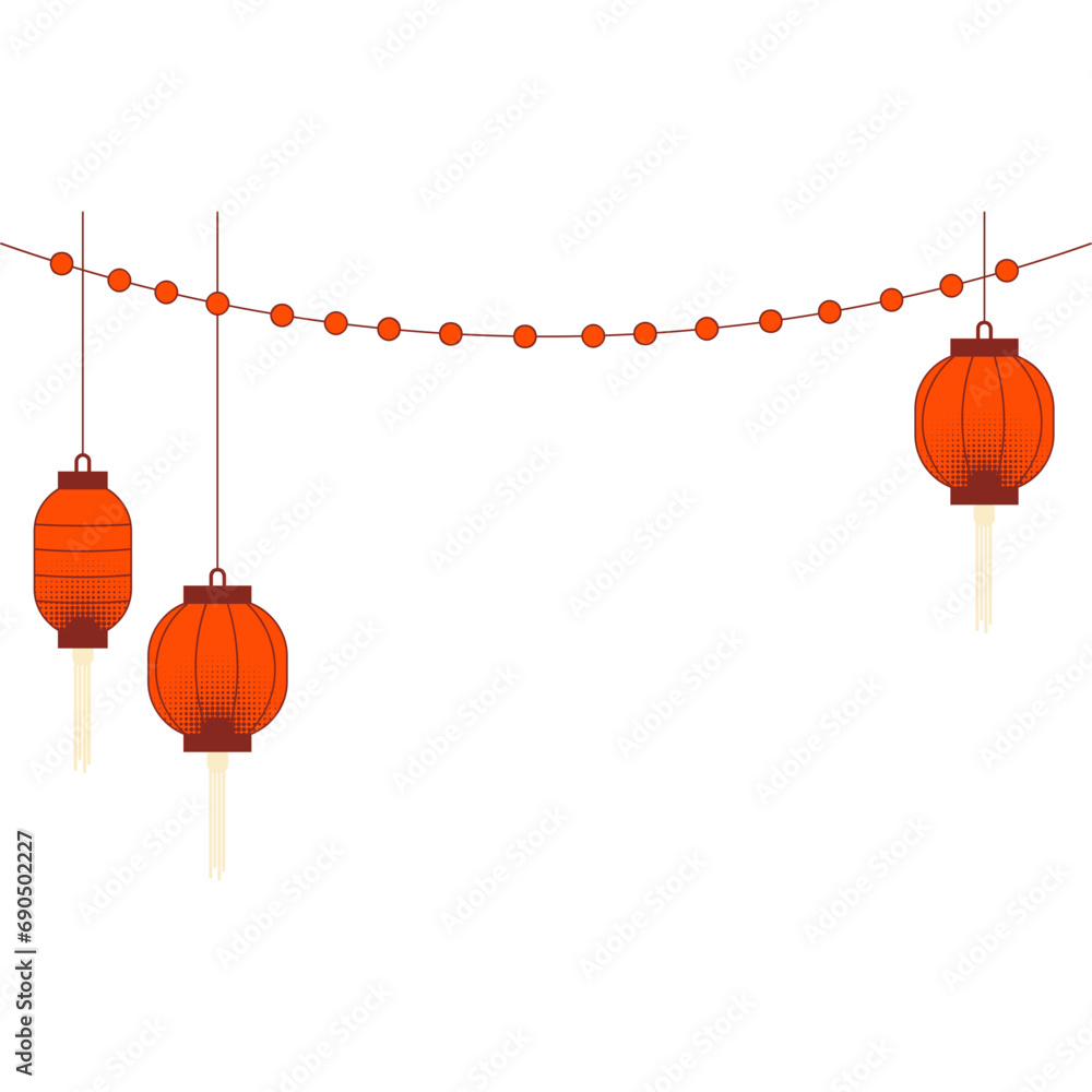 Chinese New Year Lantern Decoration