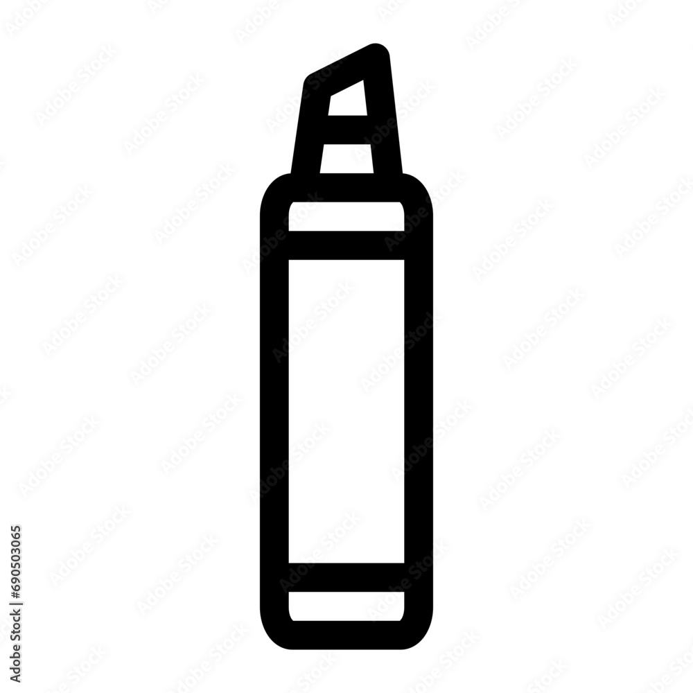 marker line icon marker line icon