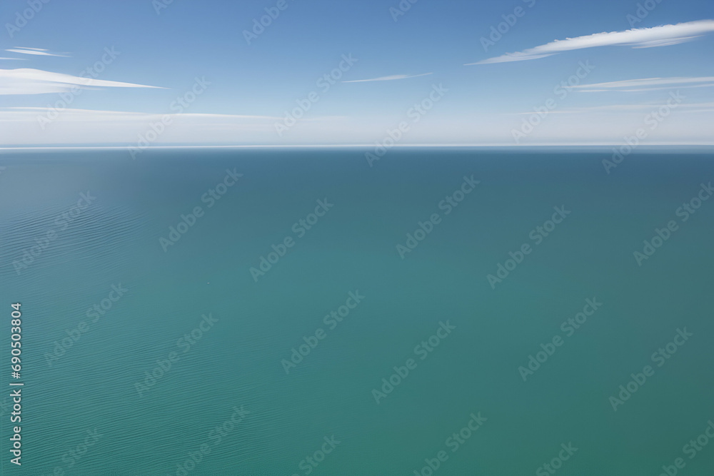 Fototapeta premium blue sky and sea