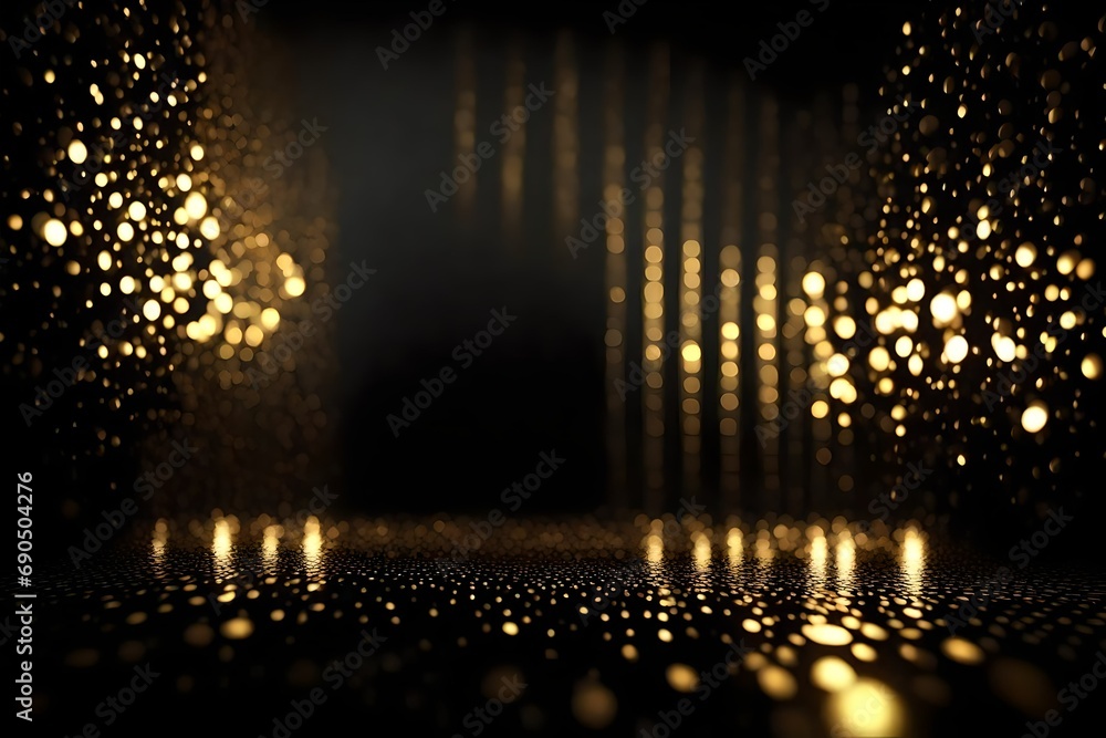 Naklejka premium background of lights