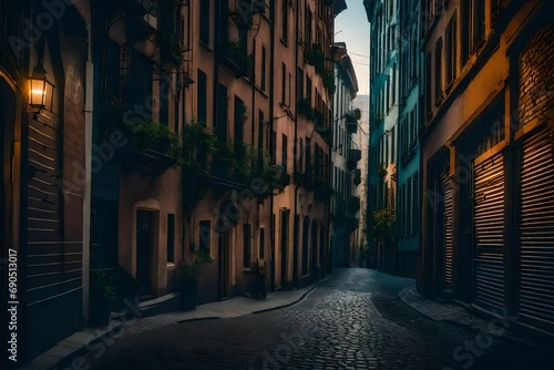 street in the night © Saad