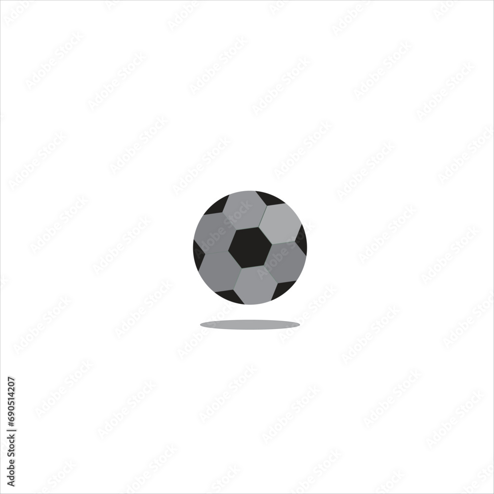 Obraz premium soccer ball on white