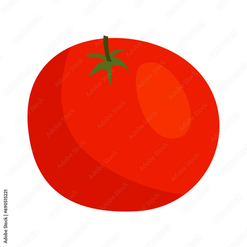Vector healthy red tomatoes graphic illustration Vector healthy red tomatoes graphic illustration