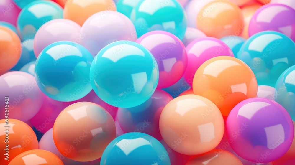 a bunch of colorful balloons that are in the shape of a ballon with a blue one on top of one of them. a bunch of colorful balloons that are in the shape of a ballon with a blue one on top of one of them.