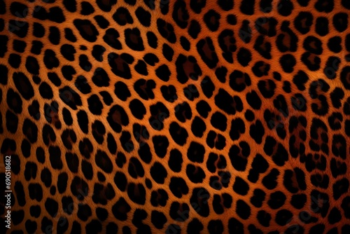 leopard print fur pelt background © freelanceartist