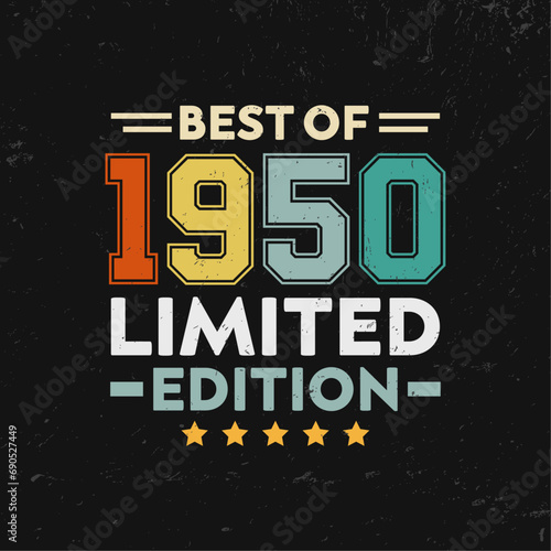 Best of 1950 Limited edition T-shirt