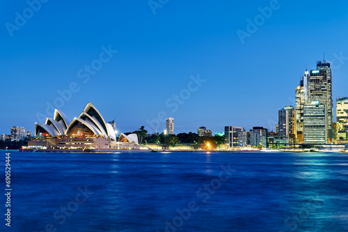Sydney. New South Wales. Australia. The Opera House at sunset