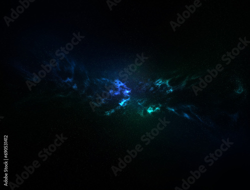 Fototapeta Naklejka Na Ścianę i Meble -  3d rendered galaxy , universe.