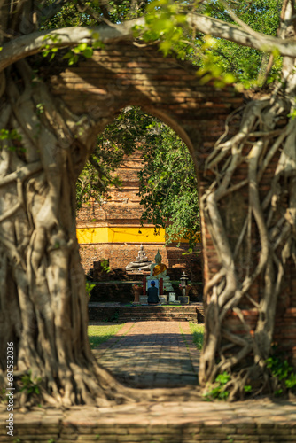 Wat Phra Ngam Ayutthaya  also known as  Portal of time 