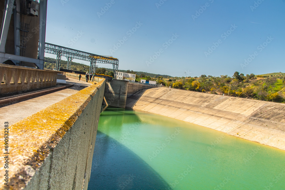 The Sidi Salem Dam, an Impressive Water Management System in Beja, Tunisia