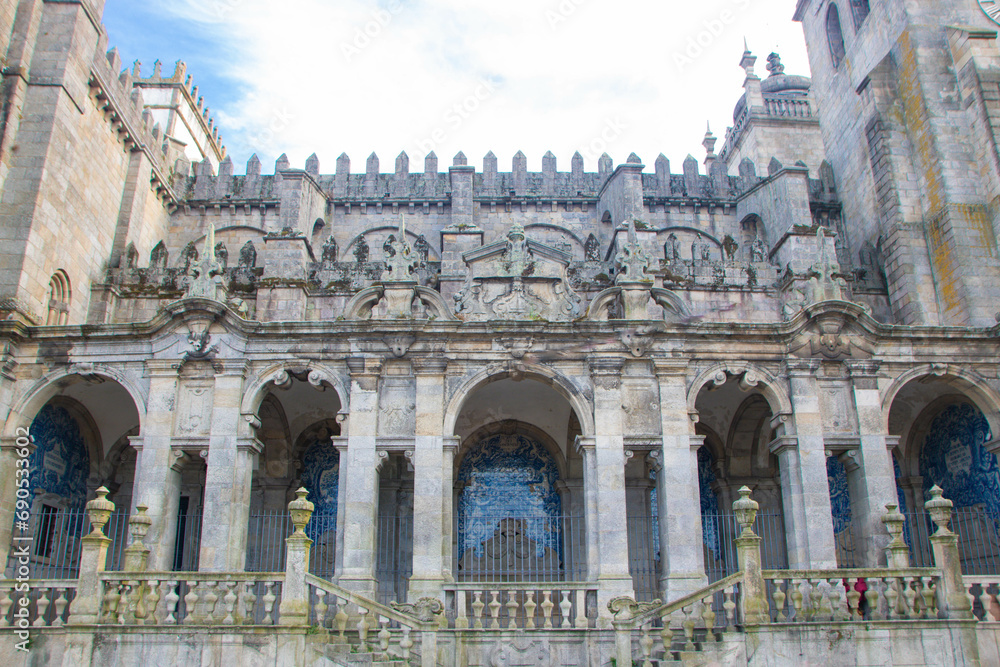 cathedral church of  Santa Maria do Porto  (Sé Cathedral of Porto)
