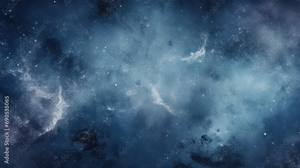 Obraz premium Galactic Space Background with Stars
