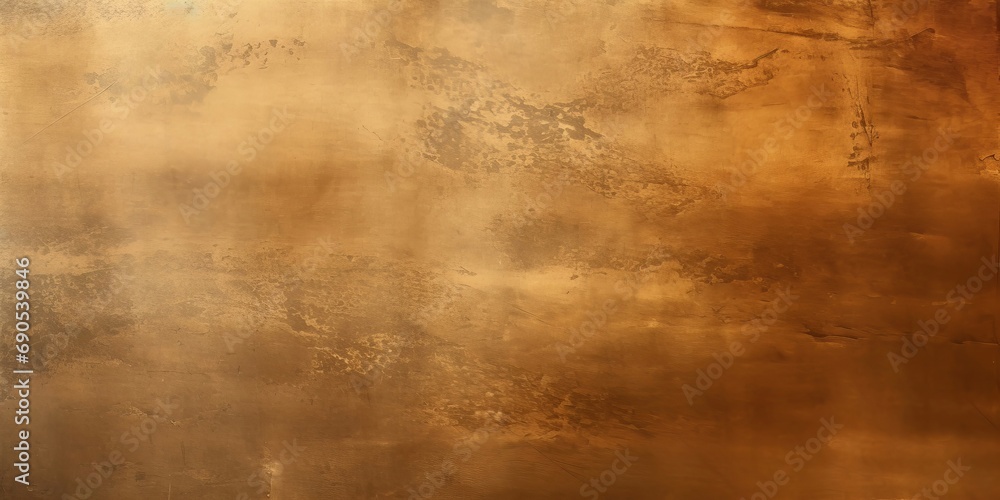 metal old grunge copper bronze rusty texture, gold background effect, Generative AI  - obrazy, fototapety, plakaty 