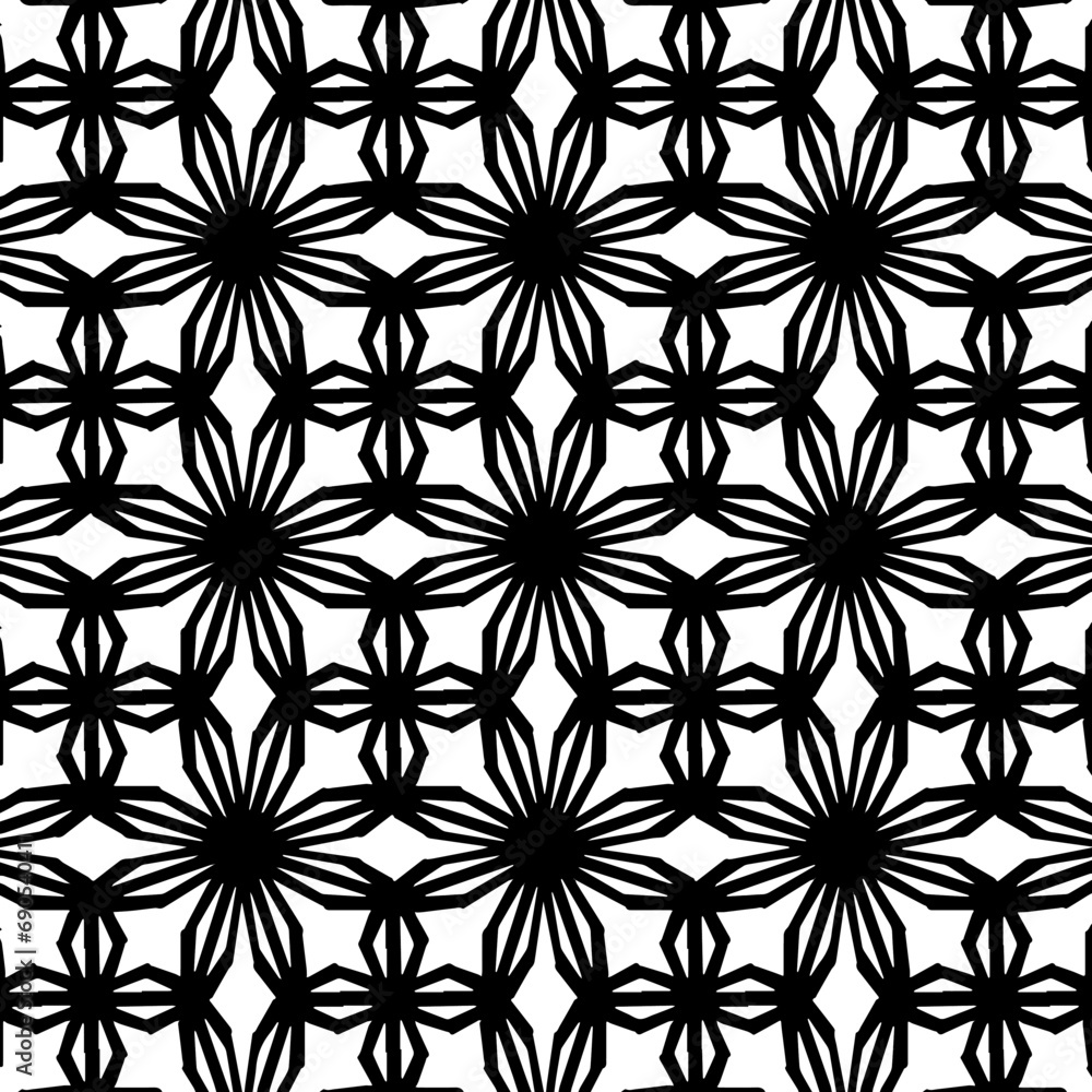 Wallpaper with Seamless repeating pattern. Black and white pattern . Abstract background. Monochrome texture for web page, textures, card, poster, fabric, textile. Wallpaper with Seamless repeating pattern. Black and white pattern . Abstract background. Monochrome texture for web page, textures, card, poster, fabric, textile.