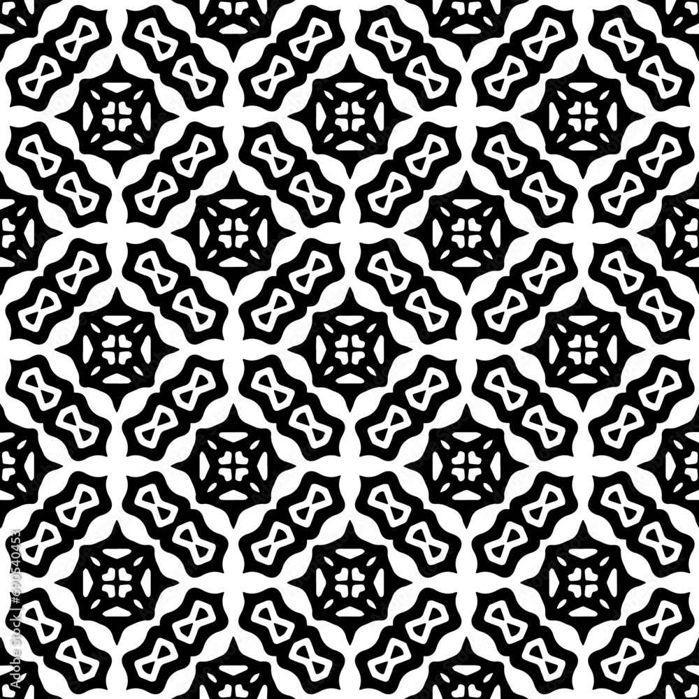 Wallpaper with Seamless repeating pattern. Black and white pattern . Abstract background. Monochrome texture for web page, textures, card, poster, fabric, textile. Wallpaper with Seamless repeating pattern. Black and white pattern . Abstract background. Monochrome texture for web page, textures, card, poster, fabric, textile.