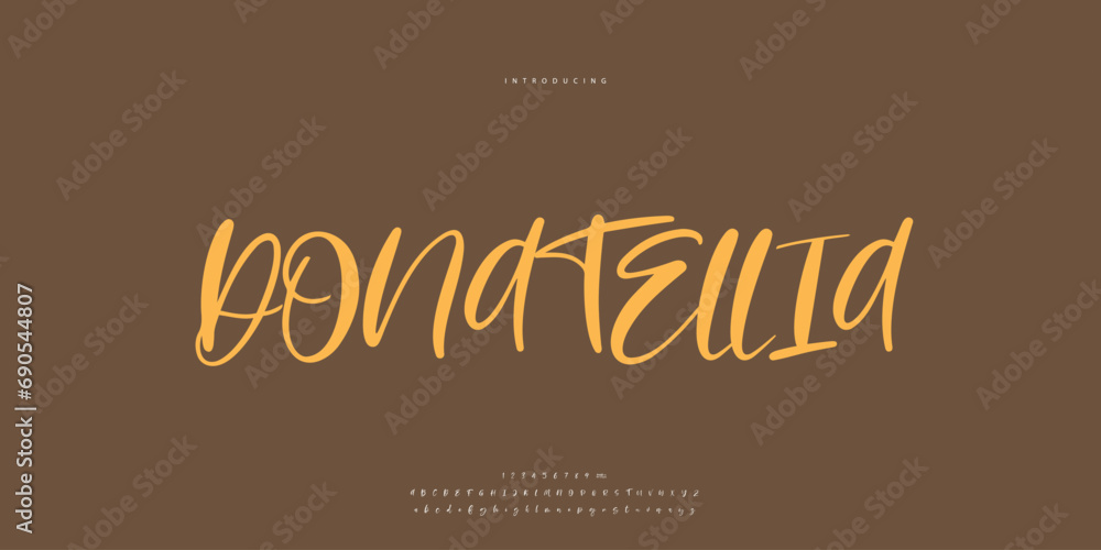 Abstract Fashion font alphabet. Minimal modern urban fonts for logo, brand etc. Typography Calligraphy typeface uppercase lowercase and number. vector illustration
Abstract Fashion font alphabet. Minimal modern urban fonts for logo, brand etc. Typography Calligraphy typeface uppercase lowercase and number. vector illustration