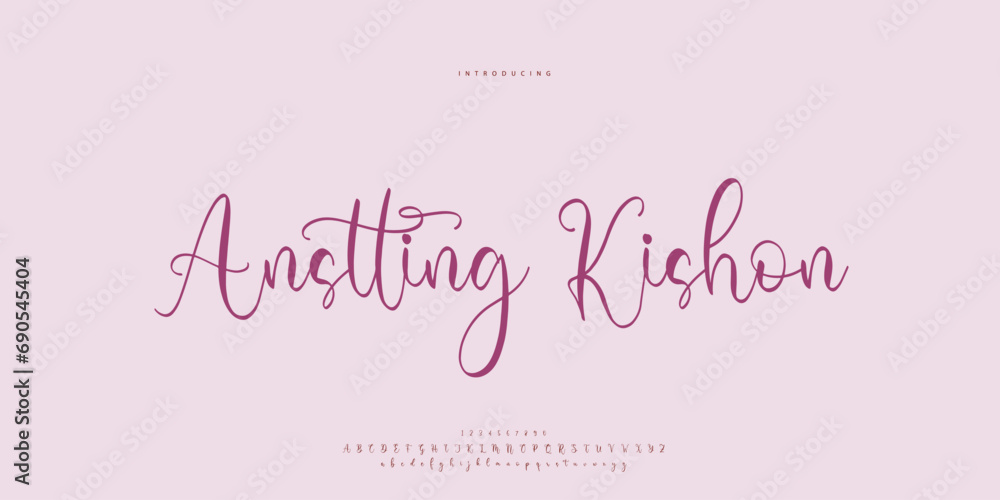 Abstract Fashion font alphabet. Minimal modern urban fonts for logo, brand etc. Typography Calligraphy typeface uppercase lowercase and number. vector illustration
Abstract Fashion font alphabet. Minimal modern urban fonts for logo, brand etc. Typography Calligraphy typeface uppercase lowercase and number. vector illustration