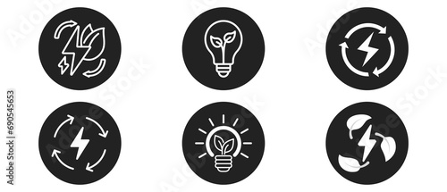 clean energy symbol icons save the world environment renewable energy