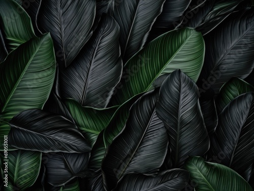 green leaf background