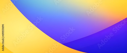 blue and yellow abstract