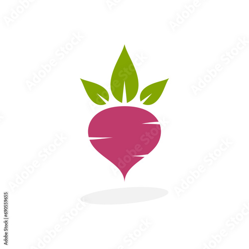 Bountifully Beetiful: A Vibrant Logo for Healthy Eating and Natural Brands