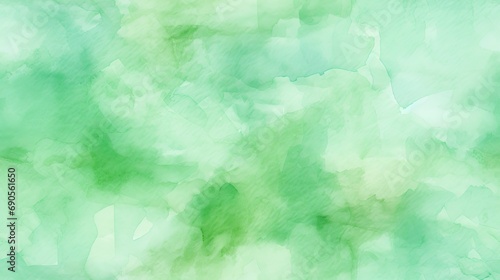 Lively Greens: Abstract Watercolor Texture, Infusing Vibrancy into the Background.