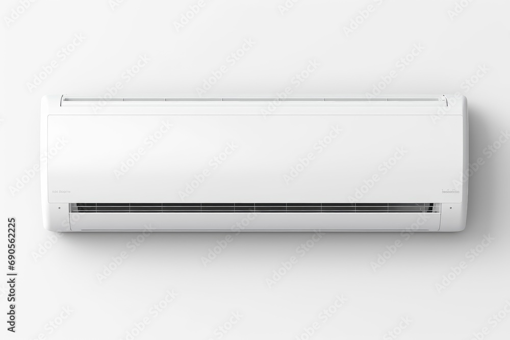 Air conditioner embed on wall of living room. Air conditioner embed on wall of living room.