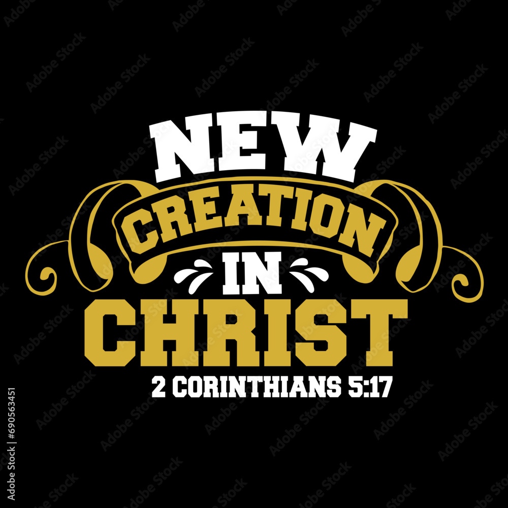 new creation in christ 2 corinthians 5 17 svg