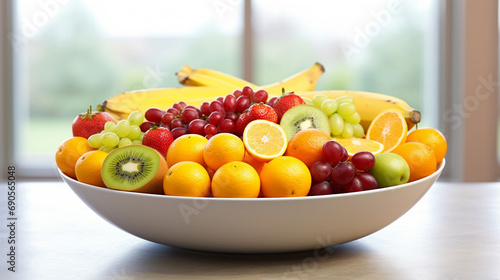 bowl of fruit HD 8K wallpaper Stock Photographic Image 