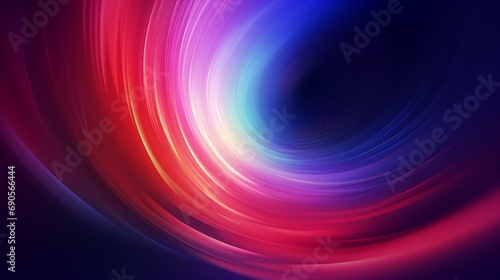 Circular multi color blur background wallpaper