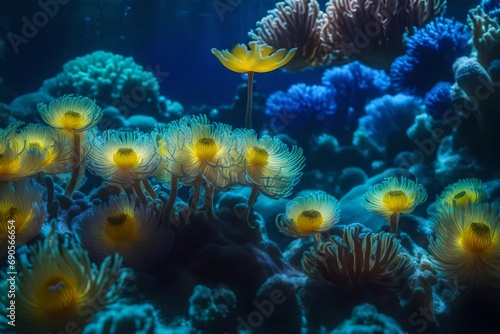 coral reef in the sea © Muhammad Faizan