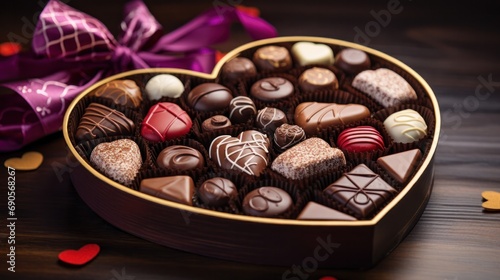 A delectable assortment of Cherished Chocolates, a perfect symbol of Sweet Love.
