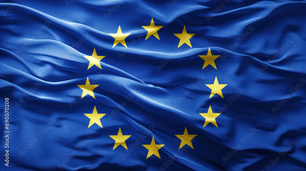 EU flag European Union EU flag European Union