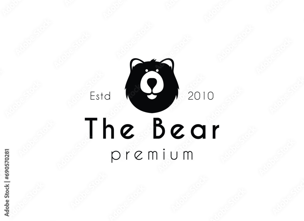 Wild Bear Vector Logo Illustration. Vector logo template suitable for businesses and product names. Wild Bear Vector Logo Illustration. Vector logo template suitable for businesses and product names.