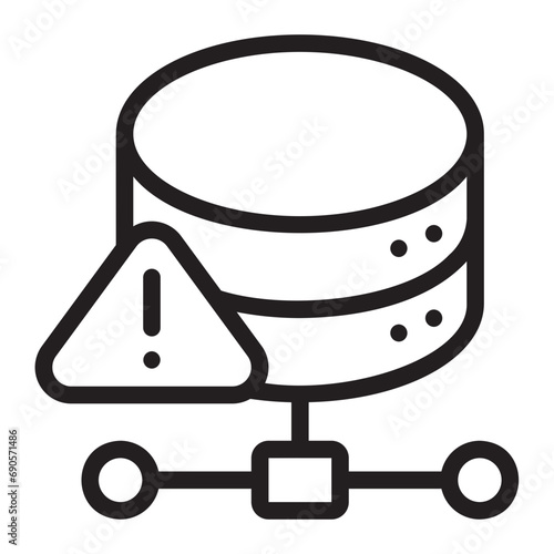 database line icon