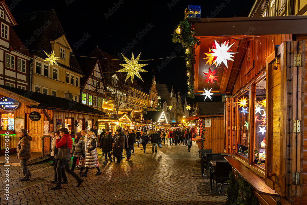Historische Altstadt mit Weihnachtsmarkt
