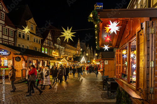 Historische Altstadt mit Weihnachtsmarkt 