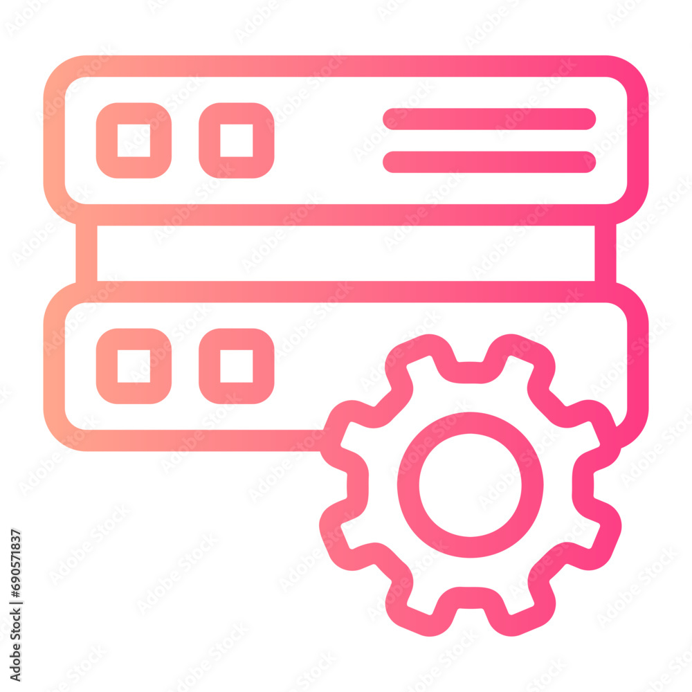 database gradient icon database gradient icon
